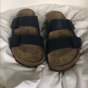 Arizona Birko Flor Blue size 38 Birkenstocks